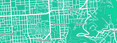 Map showing the location of A & C Keogh Plumbing & Gas in Panorama, SA 5041