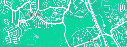 Map showing the location of Pipeline CCTV in Pacific Pines, QLD 4211