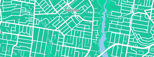 Map showing the location of P.N. Holden Plumbing Services in Padstow, NSW 2211