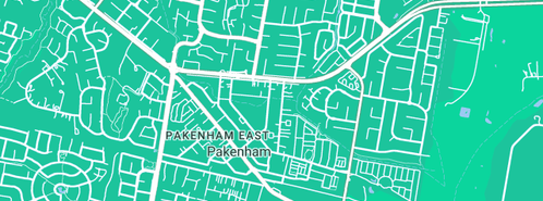Map showing the location of Plumbing Bros in Pakenham, VIC 3810