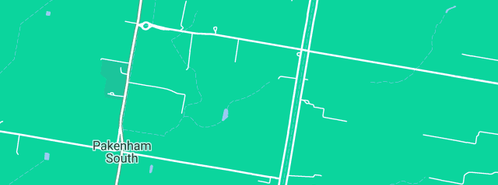 Map showing the location of Grant's Plumbing and Drainage Solutions Pty Ltd in Pakenham South, VIC 3810