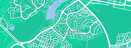 Map showing the location of C&C Drainers & Plant Hire in Palmerston, ACT 2913