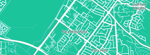 Map showing the location of Seychell Constructions in Para Hills West, SA 5096