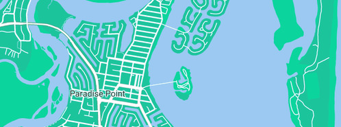 Map showing the location of On Point Water Gas Drainage in Paradise Point, QLD 4216