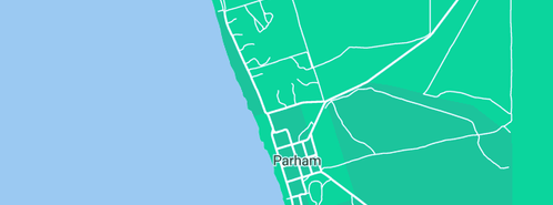 Map showing the location of Upm Plumbing in Parham, SA 5501