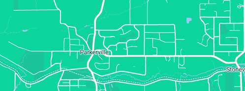 Map showing the location of Darling Range Gas in Parkerville, WA 6081