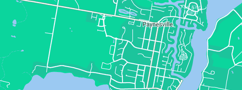 Map showing the location of Mathieson in Paynesville, VIC 3880