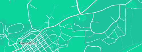 Map showing the location of Pemberton Plumbing & Gas in Pemberton, WA 6260