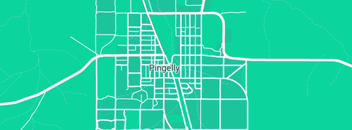 Map showing the location of Tassie's Plumbing in Pingelly, WA 6308