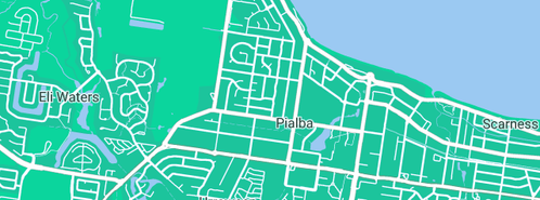 Map showing the location of Nebe in Pialba, QLD 4655