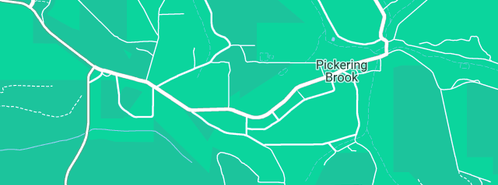 Map showing the location of ABM Plumbing in Pickering Brook, WA 6076