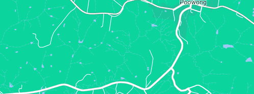 Map showing the location of Clover Plumbing Pty Ltd in Poowong, VIC 3988