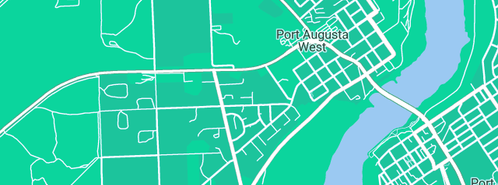 Map showing the location of Press T K & M A in Port Augusta West, SA 5700