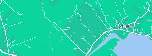 Map showing the location of Overall Plumbing & Draining in Port Huon, TAS 7116