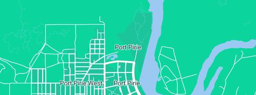 Map showing the location of Baker N.R. & L.K. in Port Pirie, SA 5540