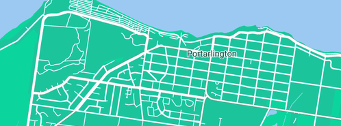 Map showing the location of J T Gas & Plumbing in Portarlington, VIC 3223