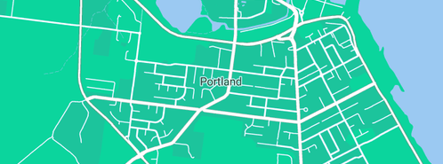 Map showing the location of Portland Plumbing Service in Portland, VIC 3305