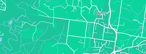 Map showing the location of Benton's Gasfitting and Plumbing Service in Plenty, VIC 3090