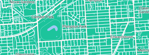 Map showing the location of Premier Plumbing Pty Ltd in Plympton Park, SA 5038