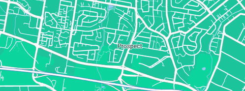 Map showing the location of Whitewater Plumbing in Prospect, NSW 2148