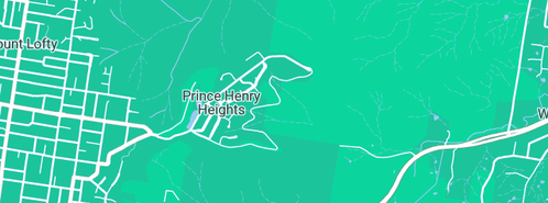 Map showing the location of Invertex Plumbing & Gas Services in Prince Henry Heights, QLD 4350