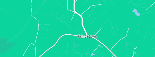 Map showing the location of Otway Plumbing in Princetown, VIC 3269