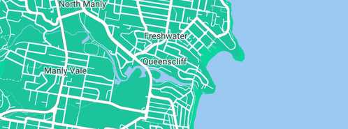 Map showing the location of 4 Elements Plumbing - Plumber Manly in Queenscliff, NSW 2096