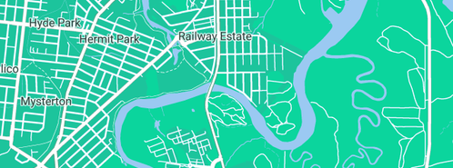 Map showing the location of Complete Plumbing NQ in Railway Estate, QLD 4810