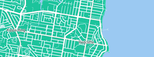 Map showing the location of Performance Plumbing And Gas Fitting in Redcliffe, QLD 4020