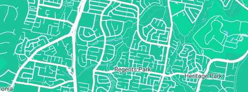 Map showing the location of Lloyd Moffatt Plumbing in Regents Park, QLD 4118