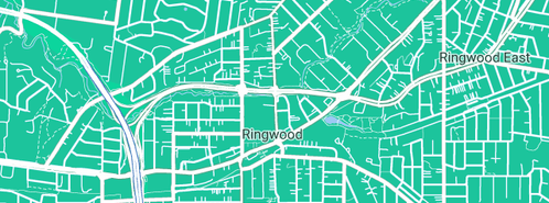 Map showing the location of Hydrotech Services in Ringwood, VIC 3134