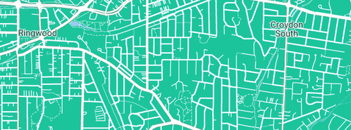 Map showing the location of DJM Plumbing and Gas Fitting in Ringwood East, VIC 3135