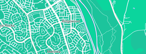 Map showing the location of Southern Star Plumbing & Gas in Ridgewood, WA 6030