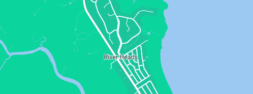 Map showing the location of Plumbcall - Maryborough in River Heads, QLD 4655