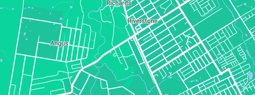 Map showing the location of Mastros Plumbing Services in Riverstone, NSW 2765