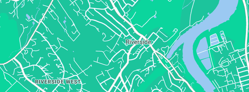 Map showing the location of Grant Holloway Plumbing in Riverside, TAS 7250