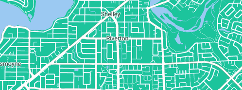 Map showing the location of Bordas Plumbing & Gas in Riverton, WA 6148