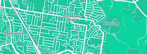 Map showing the location of South East Civil And Drainage Contractors Pty Ltd in Rochedale South, QLD 4123