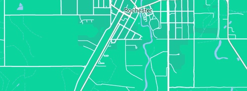 Map showing the location of Moroney's Plumbing Supplies in Rochester, VIC 3561