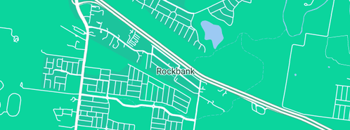 Map showing the location of All Depth Drainage & Earthworx in Rockbank, VIC 3335