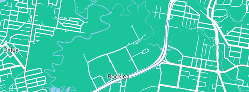 Map showing the location of Plumbing Service Rocklea in Rocklea, QLD 4106