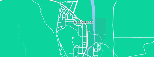 Map showing the location of SFD Plumbing & Gas in Roebourne, WA 6718