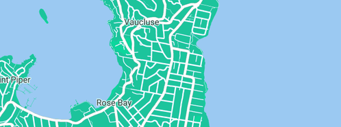 Map showing the location of Above Board Plumbing in Rose Bay North, NSW 2030