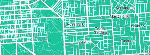 Map showing the location of Seaview Plumbing in Rose Park, SA 5067