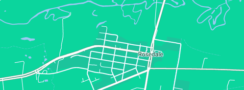 Map showing the location of Eddy G R & C A in Rosedale, VIC 3847