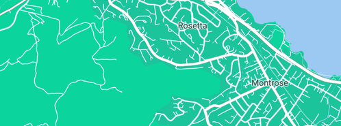 Map showing the location of Piper Plumbing & Gas Fitting in Rosetta, TAS 7010