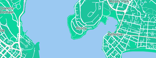 Map showing the location of Brett Williams Plumbing in Rosny, TAS 7018