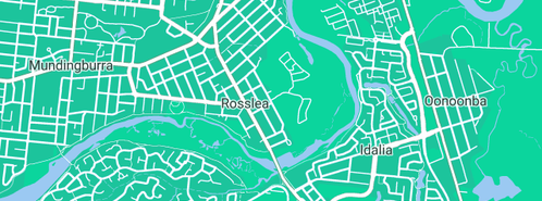 Map showing the location of D G Flynn Pty Ltd in Rosslea, QLD 4812