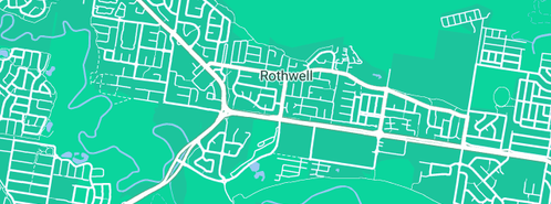 Map showing the location of Fixzit - Plumbing Services in Rothwell, QLD 4022