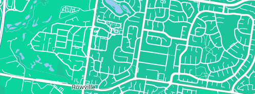 Map showing the location of Top Notch Plumbing in Rowville, VIC 3178